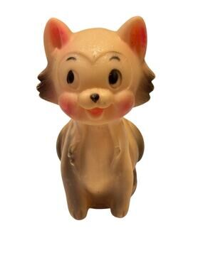 Vintage 1960s Figaro Cat 5" Rubber Vinyl NO Squeak Toy WDP Disney